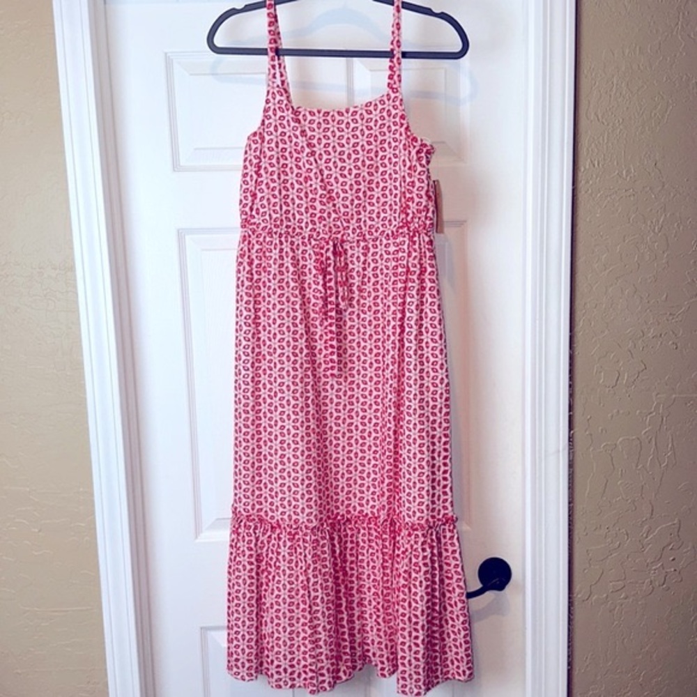 Cremieux Romantic Garden Debi Eyelet Red/Ivory Dress